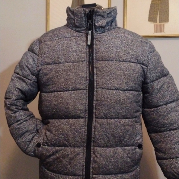 H&M Kids NYCOOL Salt & Pepper PUFFER JACKET!! - Picture 2 of 8